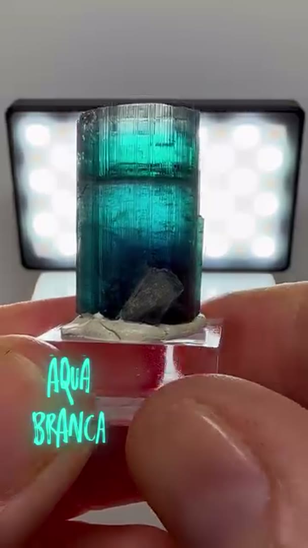 Agua Branca tourmaline 13.45 grams (available) are known for their vibrant…