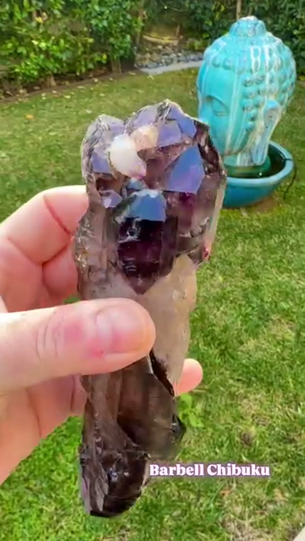 Shangaan Amethyst Chibuku Barbell from the Chibuku Mine