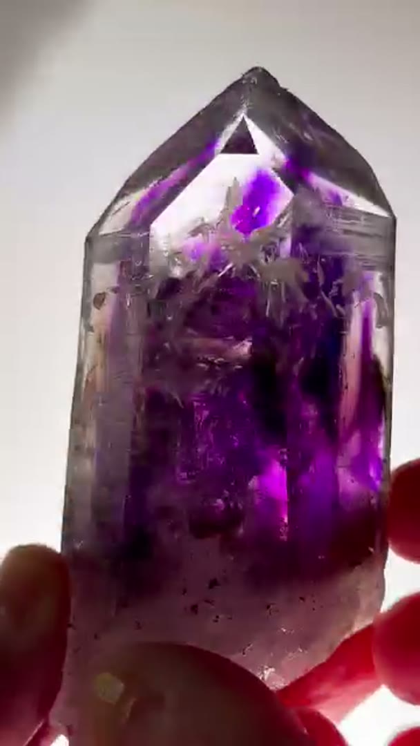 Massive Streep Mine Amethyst Namibia