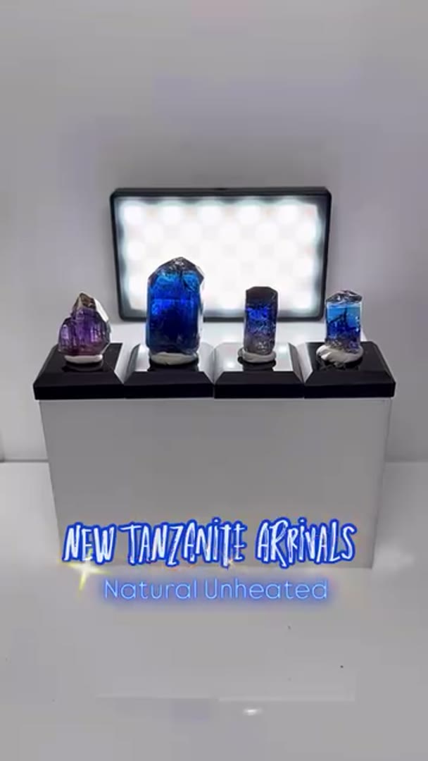 New Tanzanite Natural Unheated Arrivals with that sick Pleo (available)