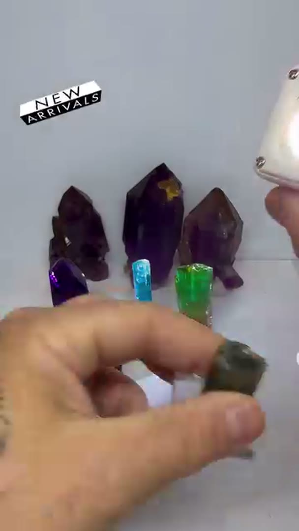 New Arrivals… Buks Claim Amethyst, Three Trees, California Tourmaline, Viet…
