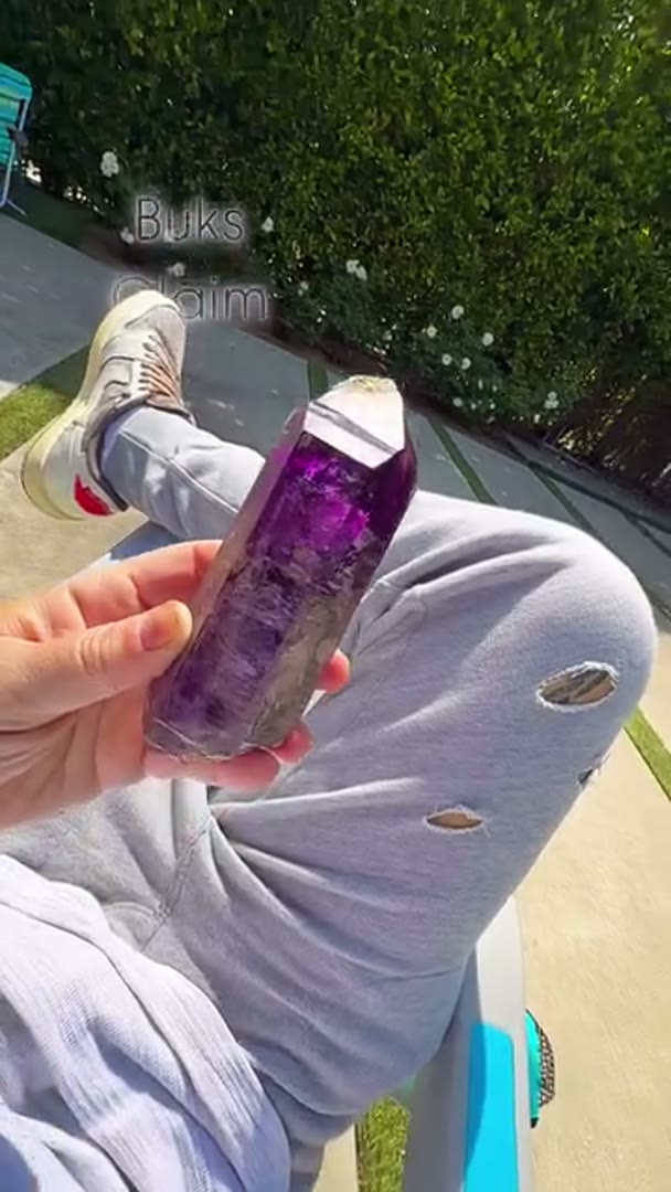 Large Buks Claim Amethyst