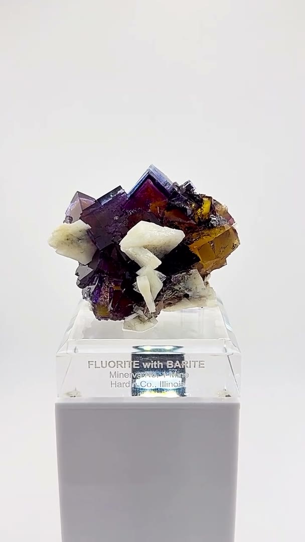 Illinois fluorite royalty with the pedigree to match