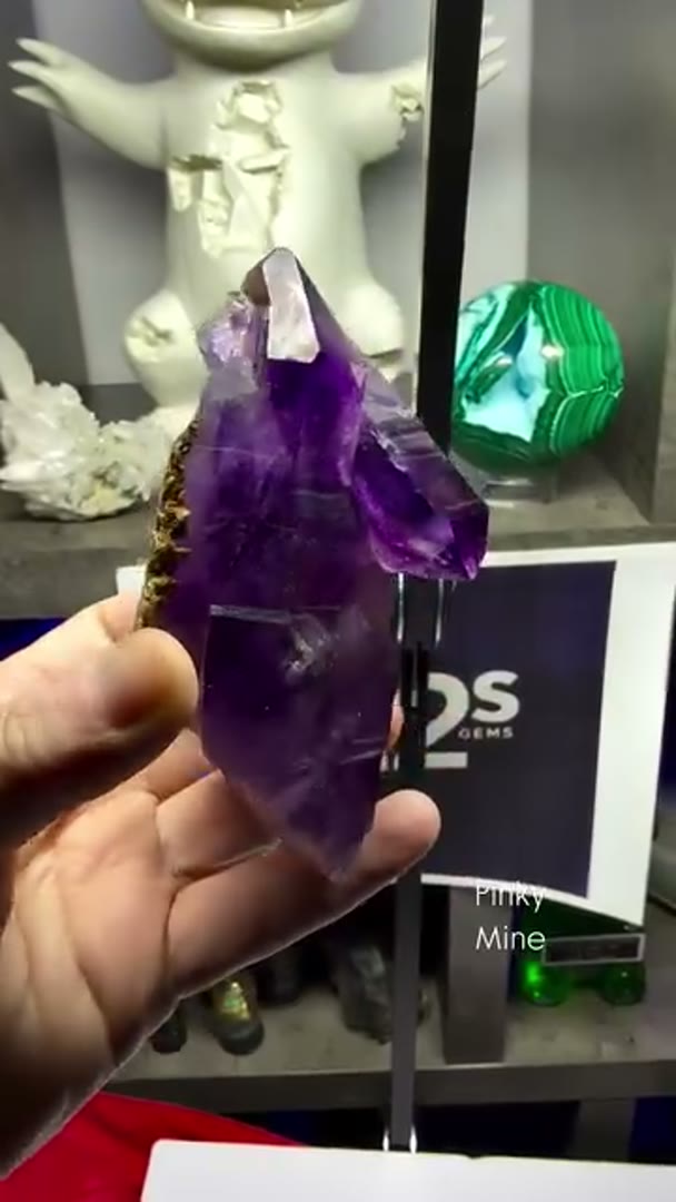 Absolute Stunner Pinky Mine Amethyst