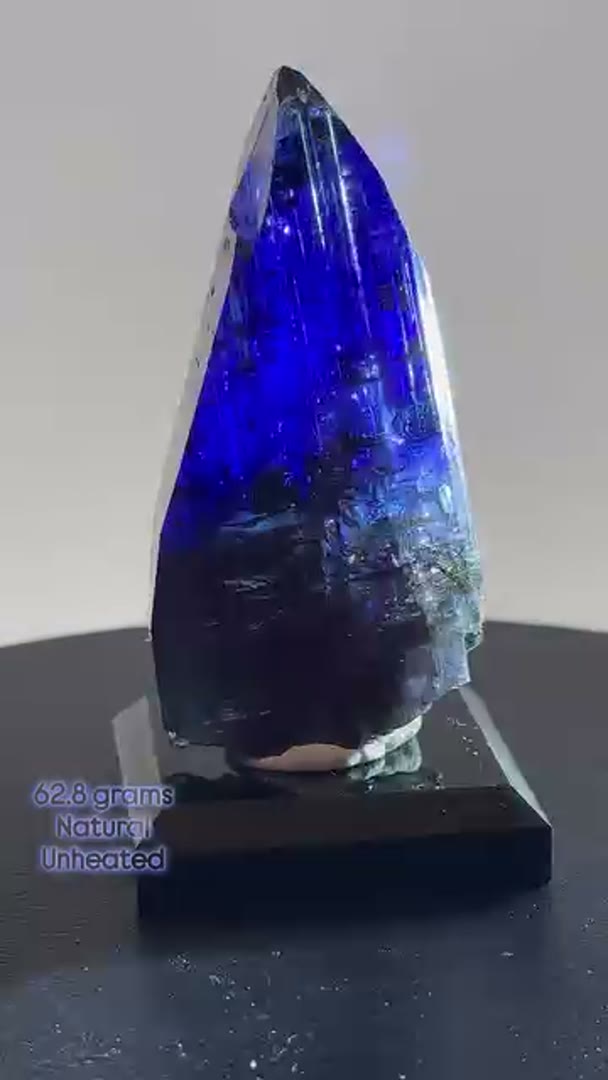 62.8 grams natural unheated Tanzanite Blue Banger