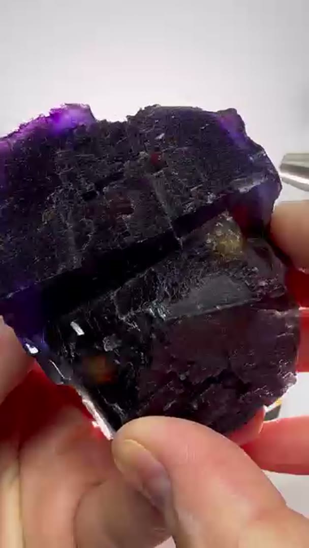 Newly acquired Stunner Denton Mine Fluorite Hardin County, IL