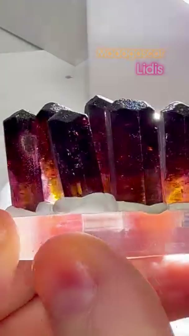 151+ grams of Liddicoatite Tourmalines from Madagascar have arrived and…