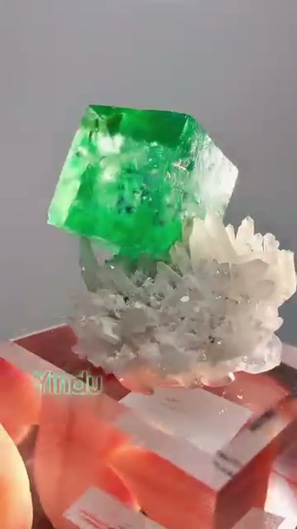 Yindu Green Fluorite from Inner Mongolia China