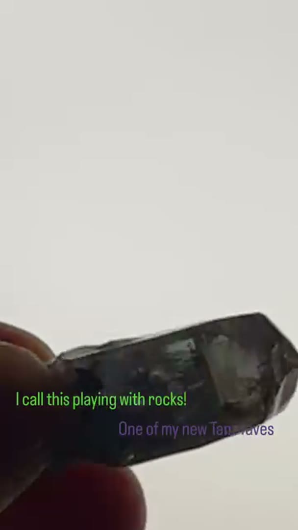 Playing with my rocks. Love this new addition!