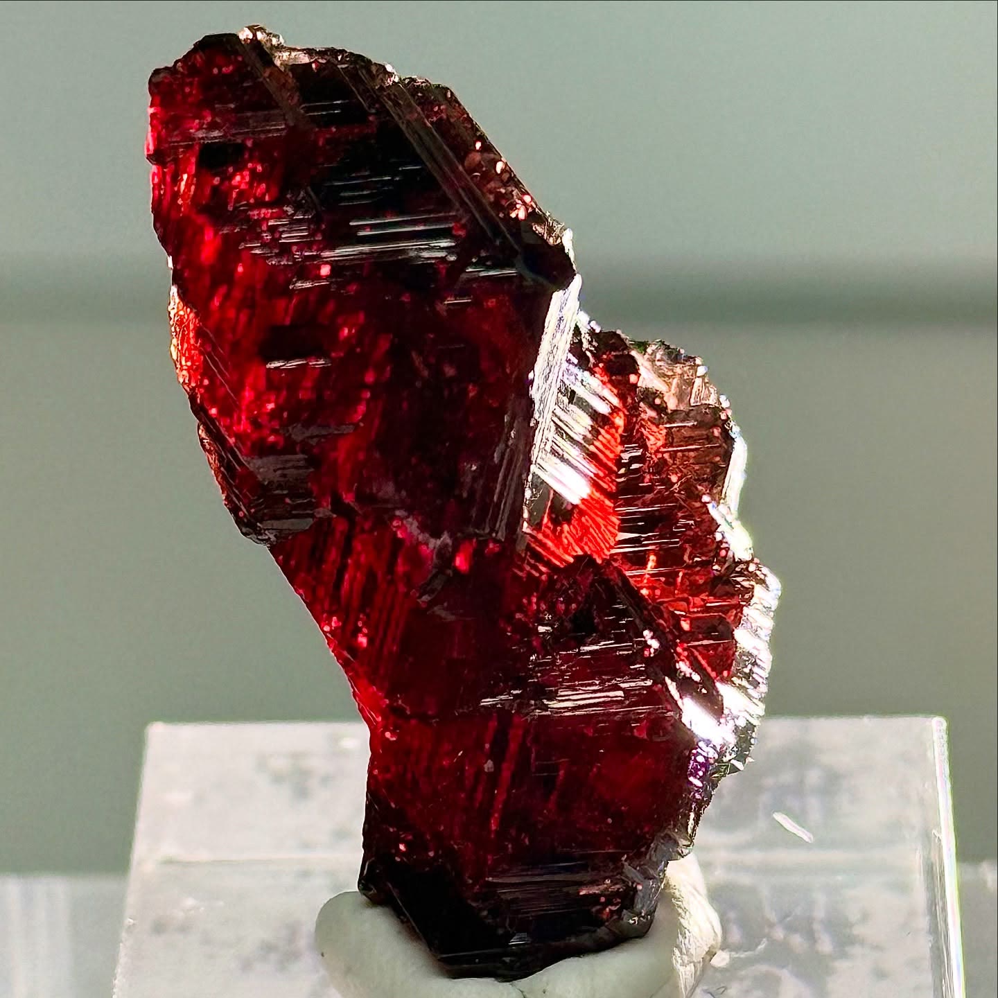 Navegadora Garnet specifically spessartine, from the Navegadora Mine in…