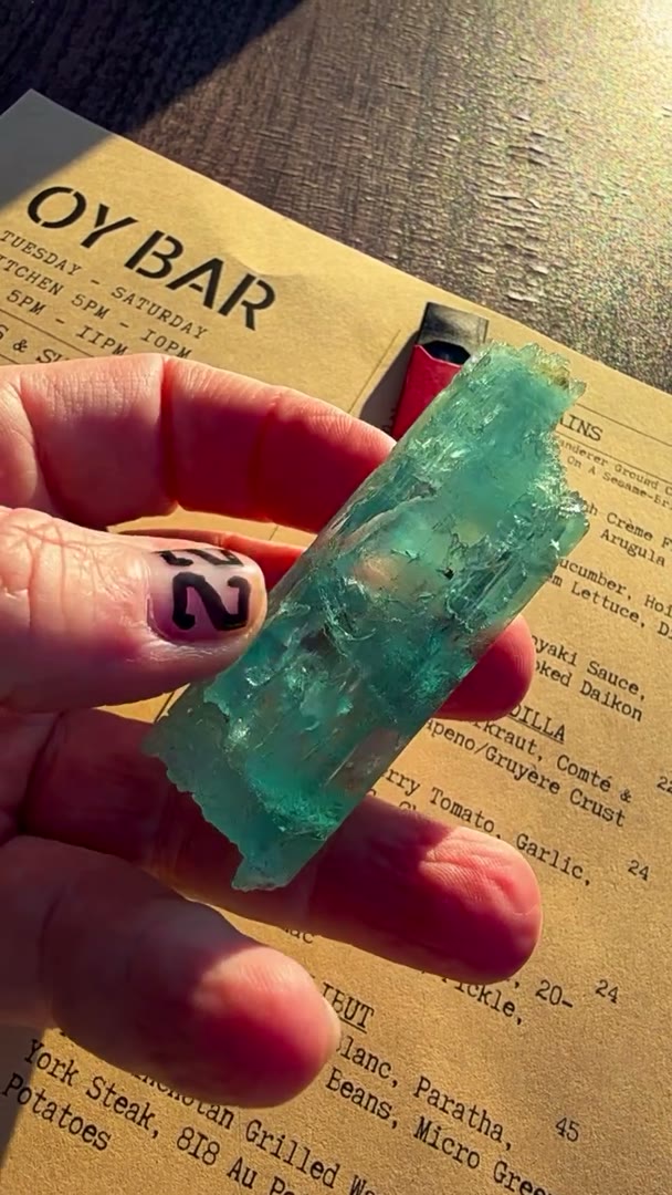 Sunset + Aquamarine = Pure Magic