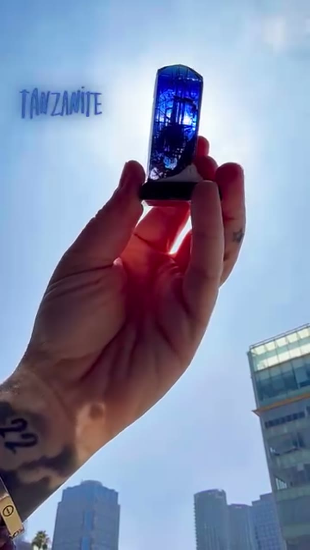Natural Unheated Tanzanite with that “good good” Blue Juice