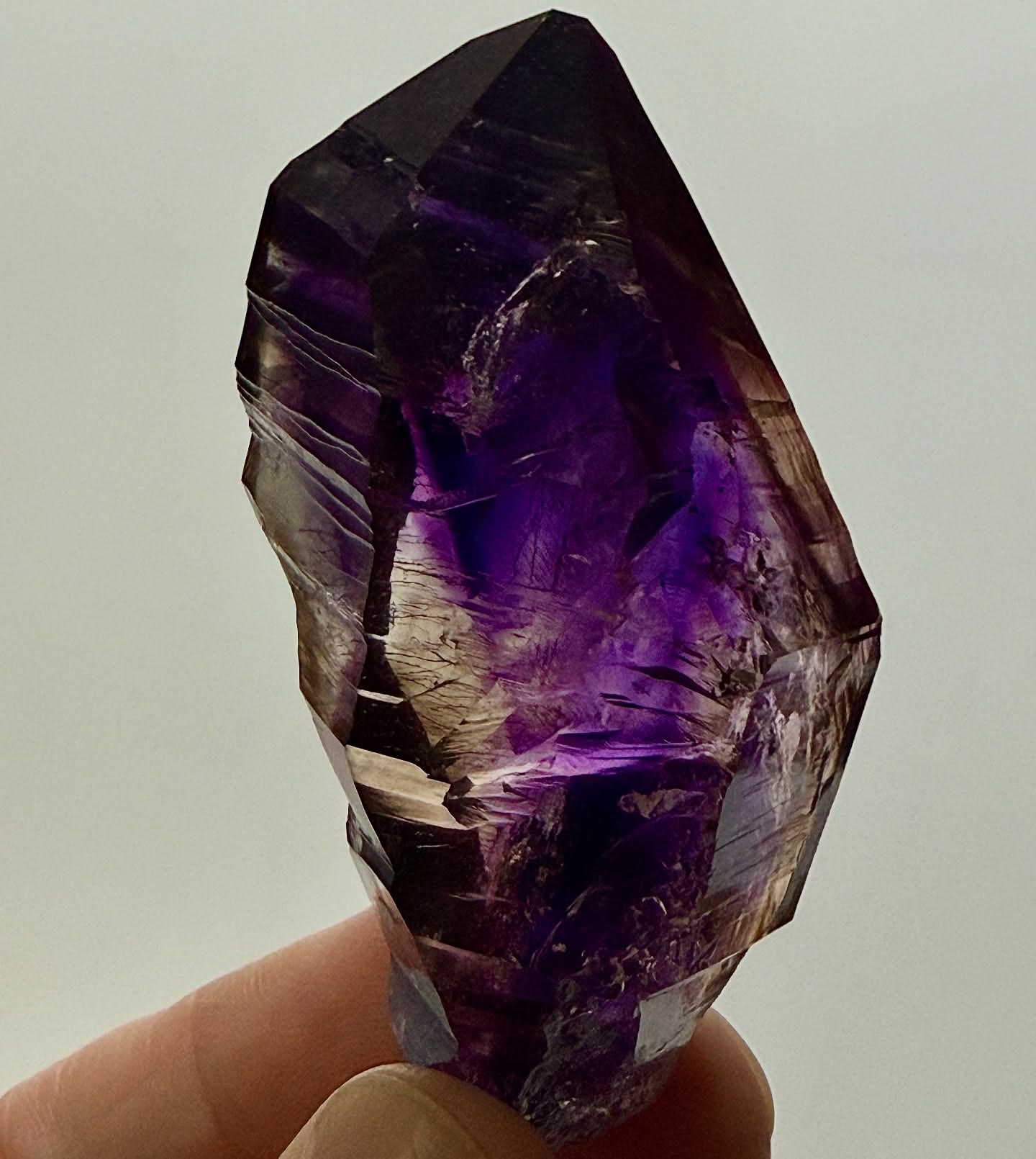 Phantom Scepter Mine Amethyst from Namibia