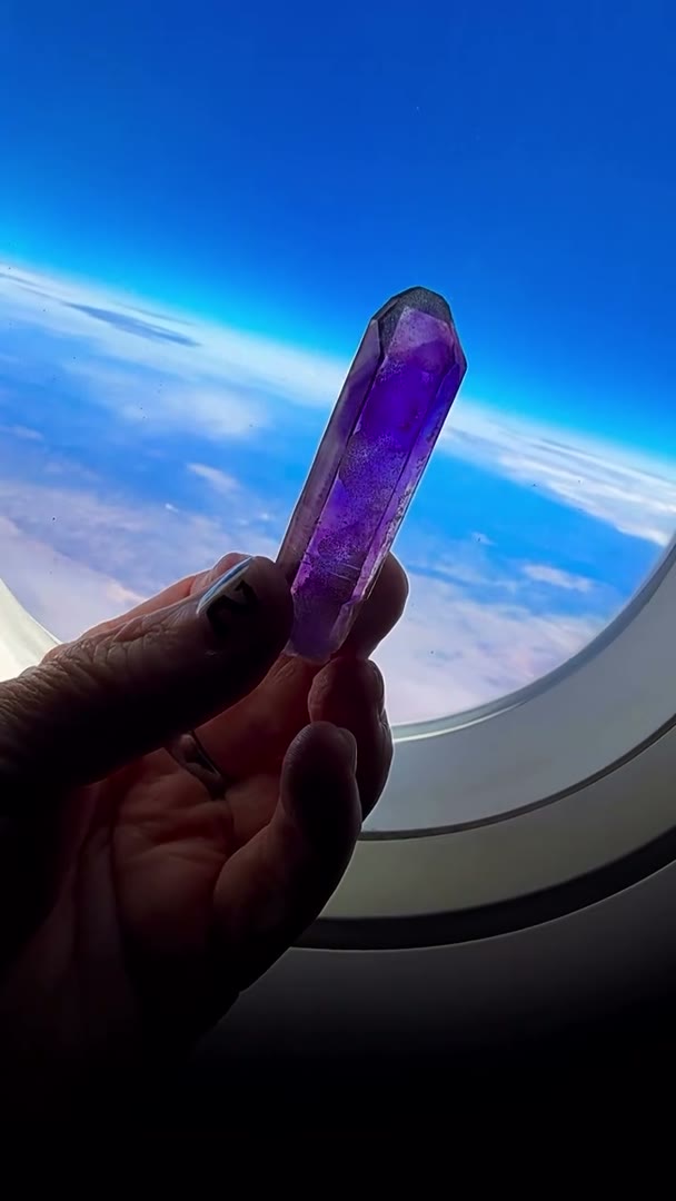 Above the clouds… and somehow this Buks Claim Amethyst still steals the show