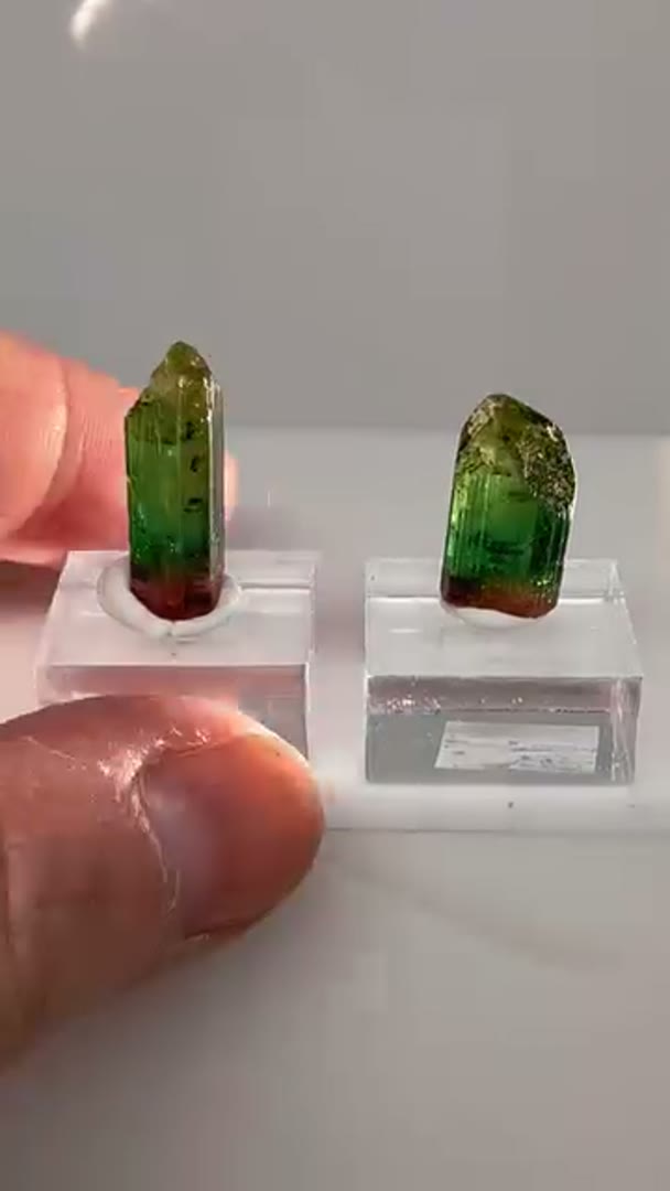 Bi color Elbaite Tourmaline Barra Do Salinas, Minas Gerais Brazil