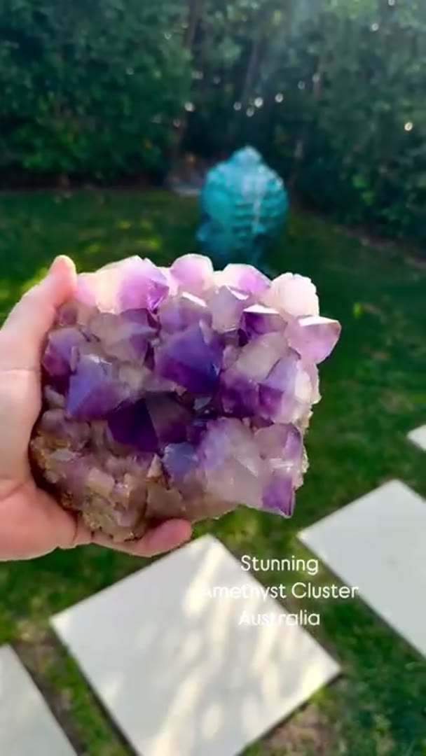 Stunning Amethyst Cluster  from  Pilbara Region, Western Australia where…