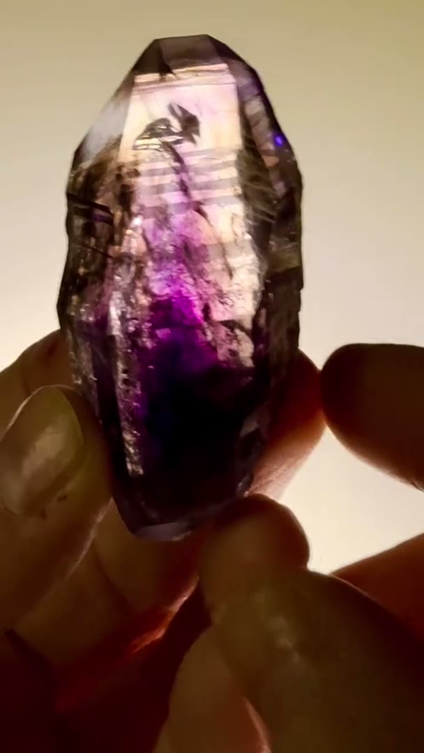 Phantom Scepter Mine Amethyst from Namibia