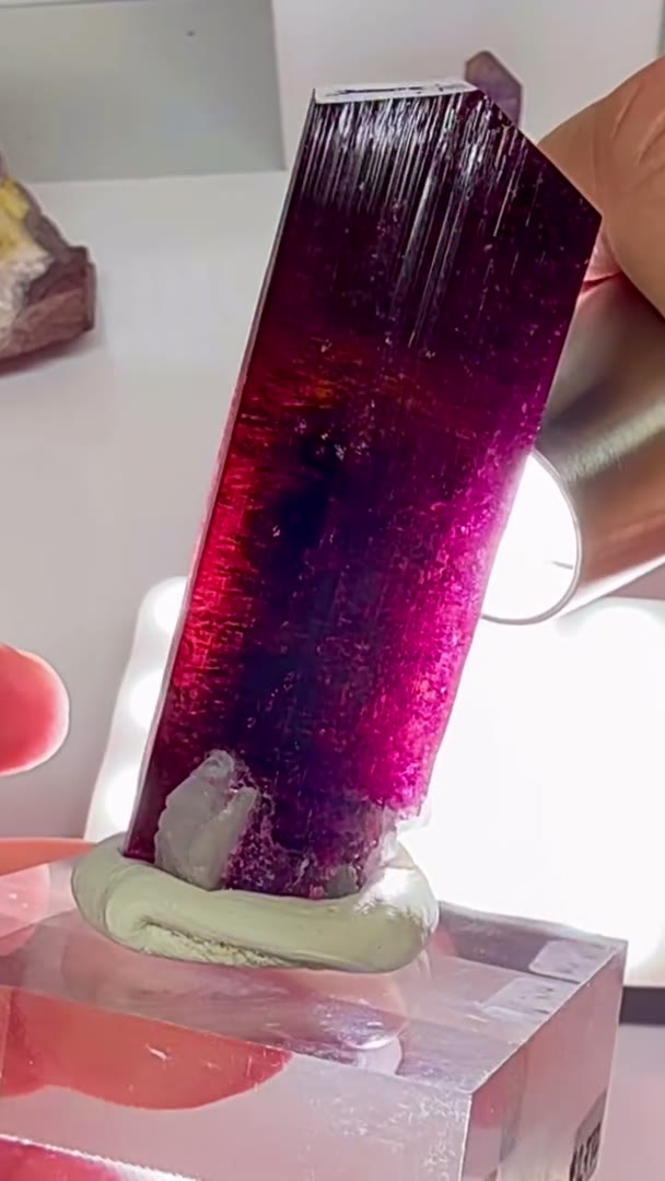 Big boy 69.3 grams Liddicoatite from Madagascar Tourmaline  (available)