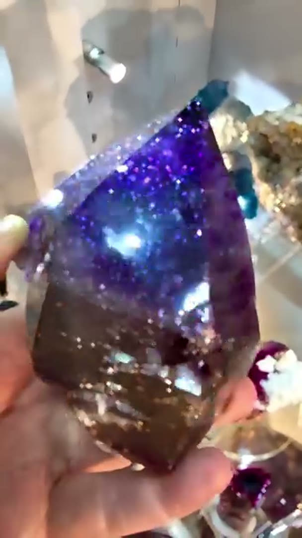 Amethyst and Smokey Quartz  from “The Galaxy Pocket“ 2024 Pilbara Region,…