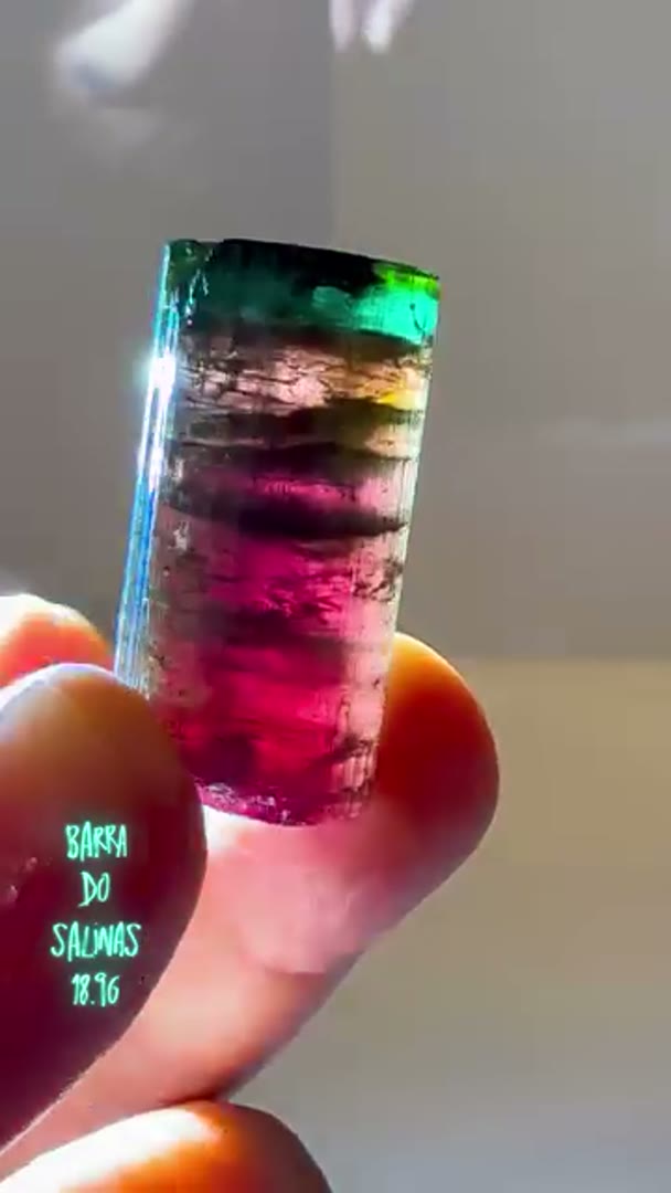 Barra do Salinas  Tourmaline 18.9 grams (available) are known for their…