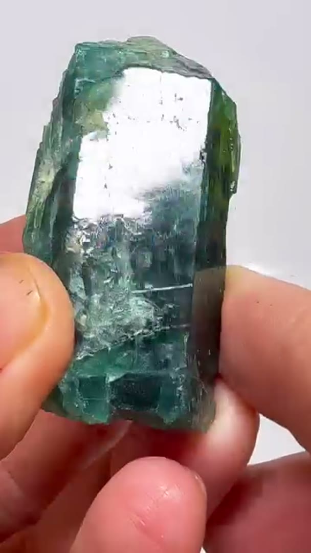 Blue Apatite from Tanzania