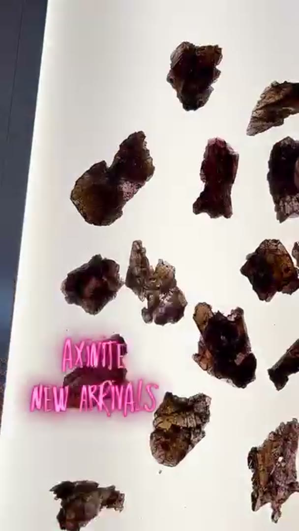 New Arrivals glassy Axinite w amazing pleochroism , Skardu, Pakistan
