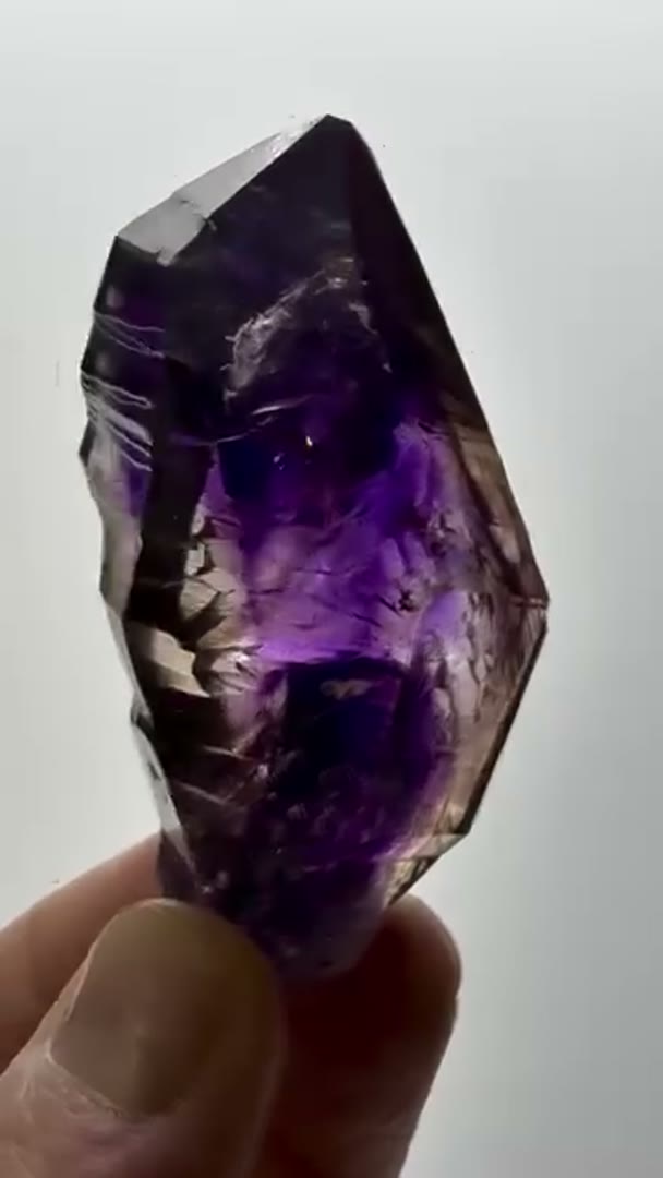 Phantom Scepter Mine Amethyst from Namibia