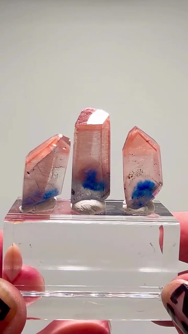 THREE MESSINA BANGERS — THAT ELECTRIC BLUE IS UNMISTAKABLE AND HEMATITE PHANTOMS