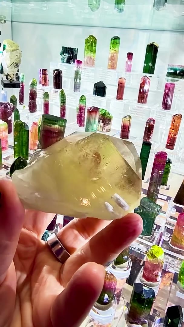 CRUZEIRO MINE TOURMALINE ON GEM CITRINE QUARTZ… ABSOLUTE BRAZILIAN MAGIC!