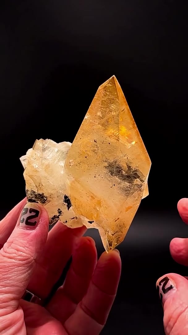 ABSOLUTELY NEXT LEVEL GOLDEN CALCITE PERFECTION FROM ELMWOOD!