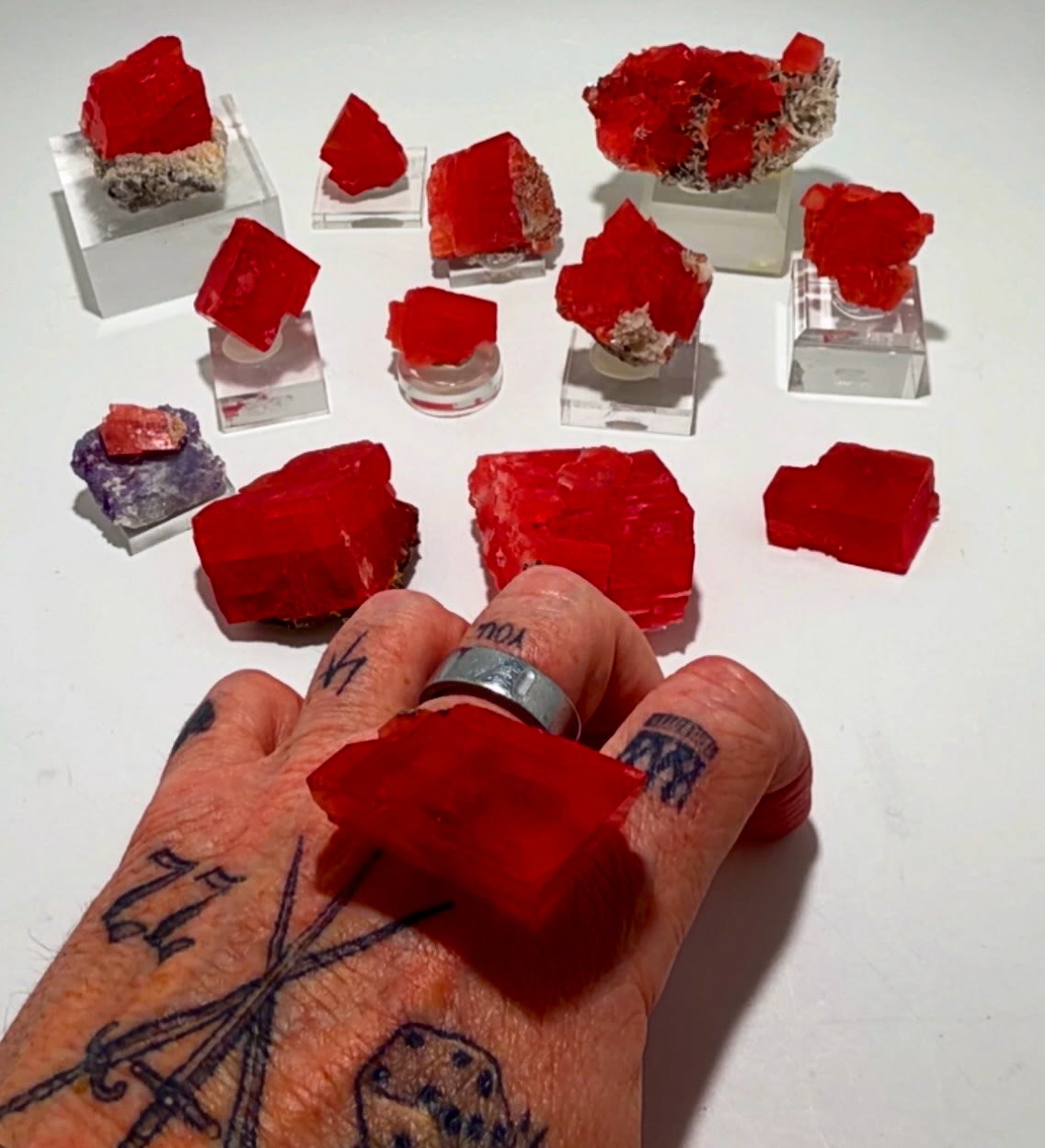 SWEET HOME MINE RHODOCHROSITE INSANITY… A SEA OF CHERRY RED FIRE!