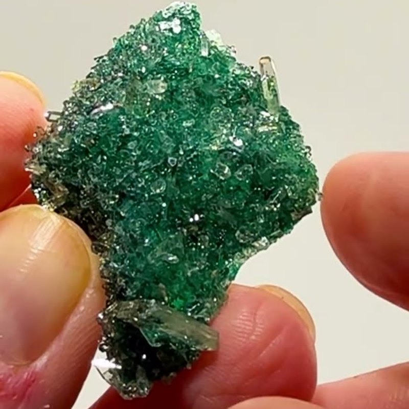 A stunner Malachite/Barite Straight out of the legendary “GLASS POCKET”